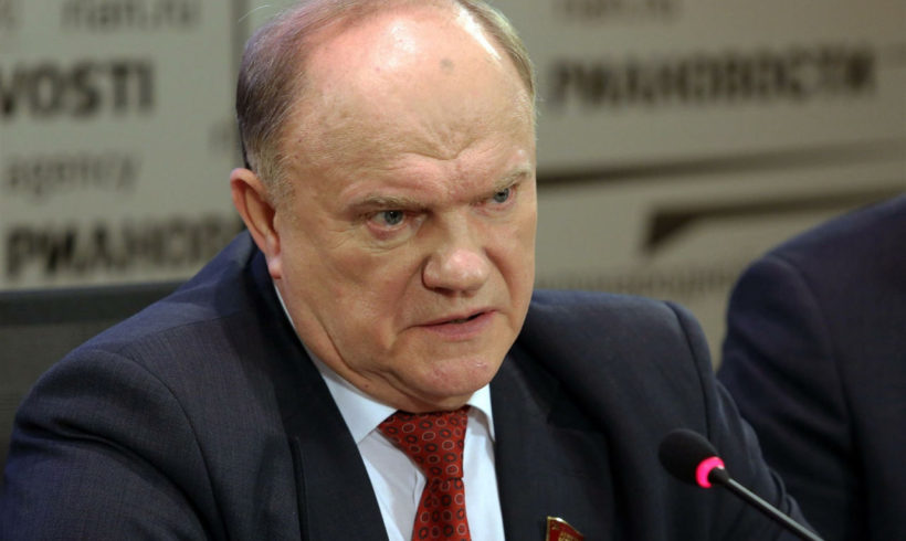 Г.А. Зюганов: “Манипуляции с выборами в Хакасии считаем преступными”