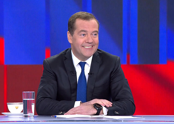 О чем не спросили Медведева