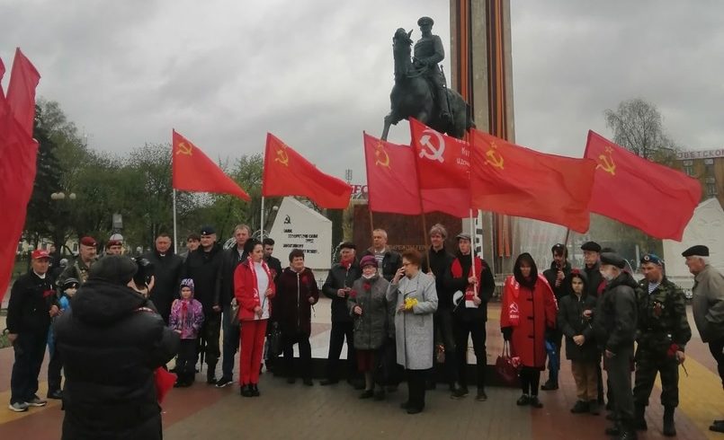 Калужские коммунисты отметили День Победы