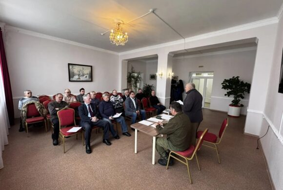 Партийное собрание прошло в Жукове